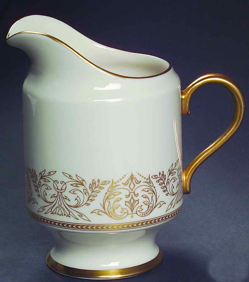 Gold Riviera Creamer by Syracuse-1