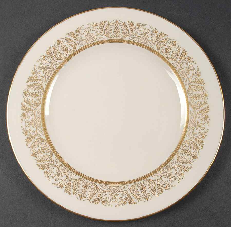 Gold Riviera Salad Plate by Syracuse-1