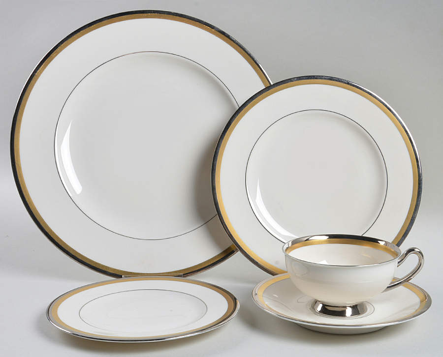 Grace 5 Piece Place Setting by Syracuse-1