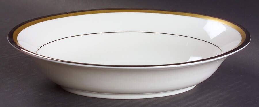 Grace 10" Oval Vegetable Bowl by Syracuse-1