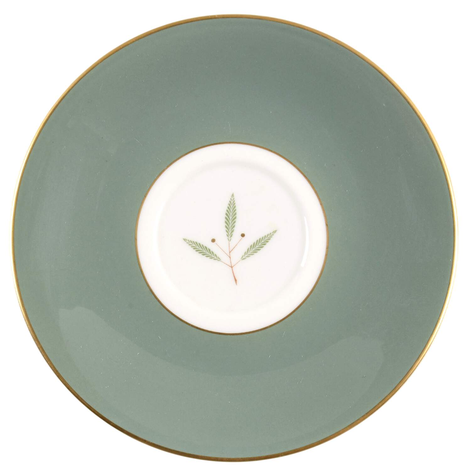 Grandeur (Gold Trim) Saucer by Syracuse-1