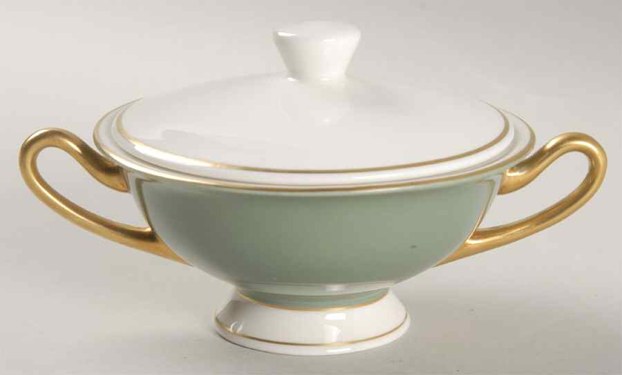 Grandeur (Gold Trim) Sugar Bowl & Lid by Syracuse-1
