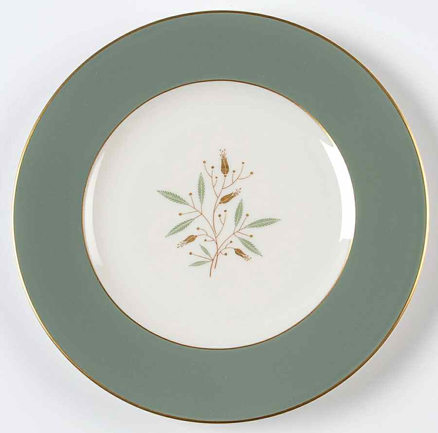 Grandeur (Gold Trim) Salad Plate by Syracuse-1