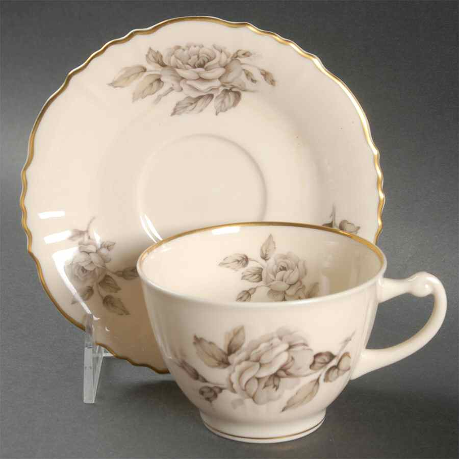 Graymont Flat Cup & Saucer Set by Syracuse-1
