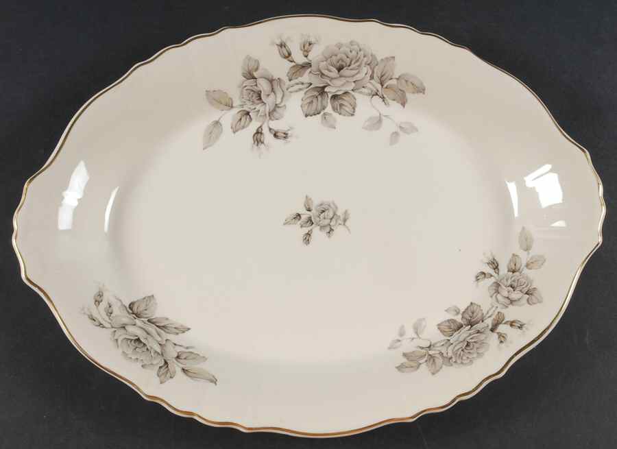 Graymont 14" Oval Serving Platter by Syracuse-1
