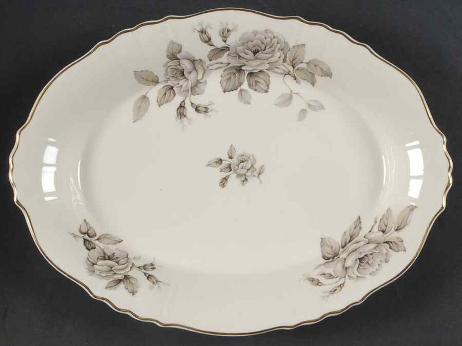 Graymont 12" Oval Serving Platter by Syracuse-1