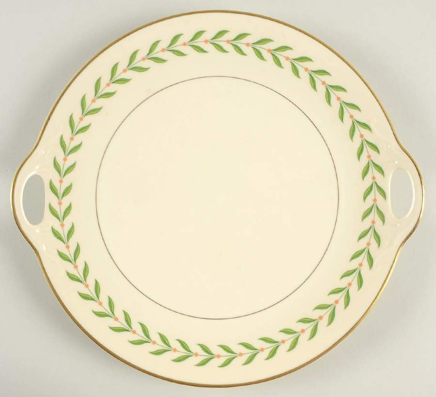Greenwood Handled Cake Plate by Syracuse-1