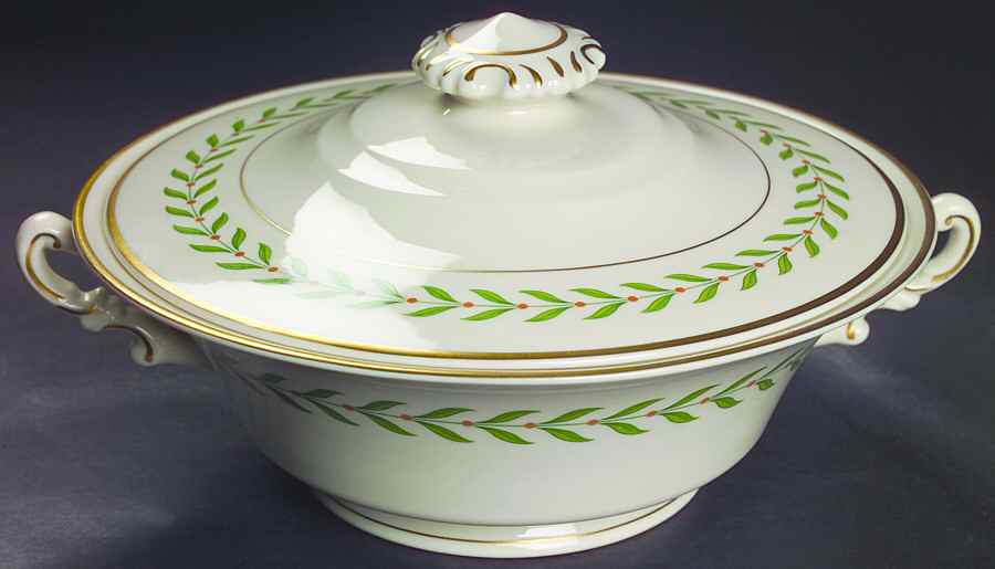 Greenwood Round Covered Vegetable by Syracuse-1