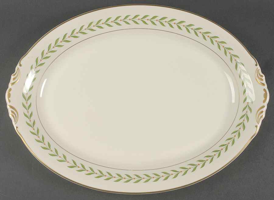 Greenwood 16" Oval Serving Platter by Syracuse-1