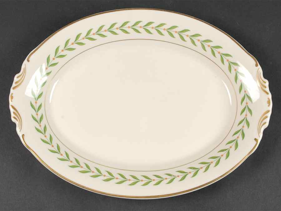Greenwood 12" Oval Serving Platter by Syracuse-1