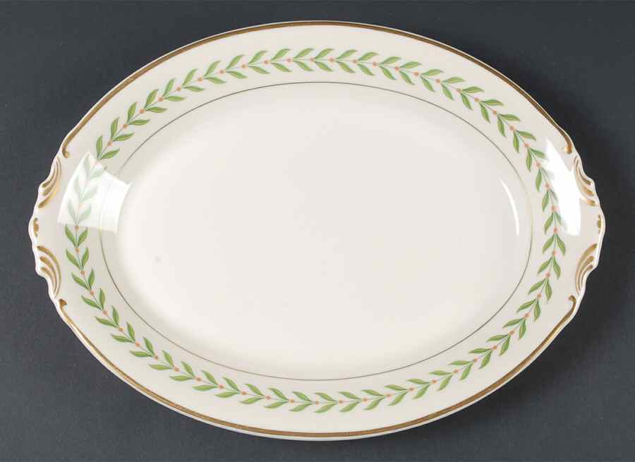 Greenwood 14" Oval Serving Platter by Syracuse-1
