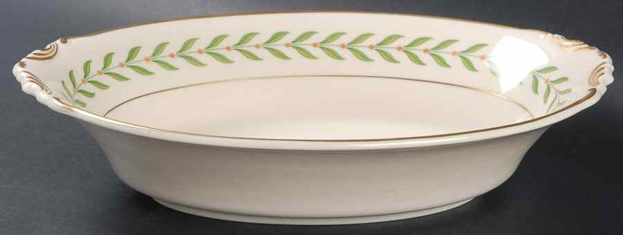 Greenwood 10" Oval Vegetable Bowl by Syracuse-1