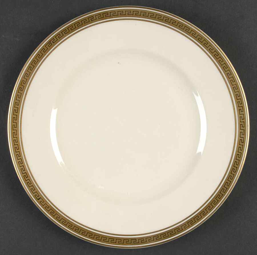 Greek Key Salad Plate by Syracuse-1