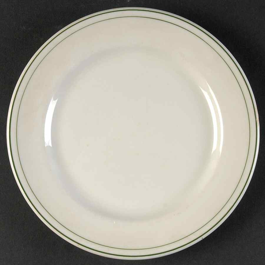 Green Mohawk Bread & Butter Plate by Syracuse-1