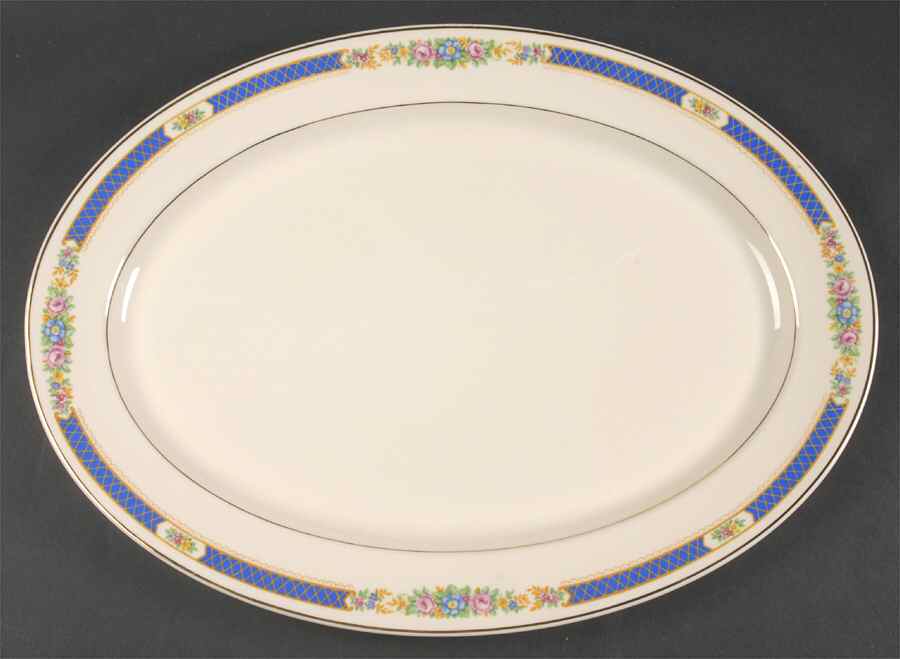 Haddon 16" Oval Serving Platter by Syracuse-1