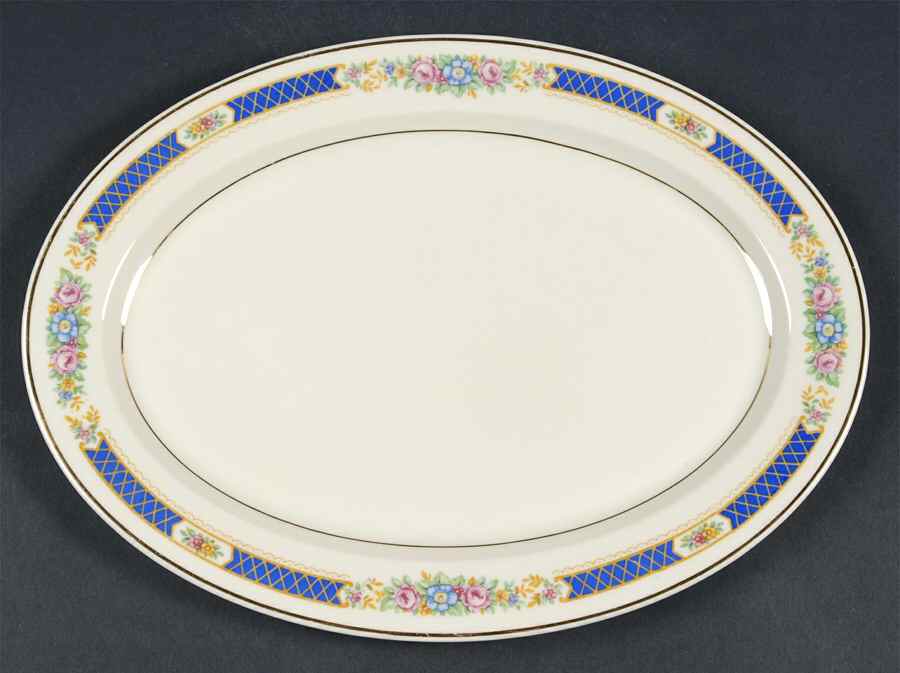 Haddon 12" Oval Serving Platter by Syracuse-1