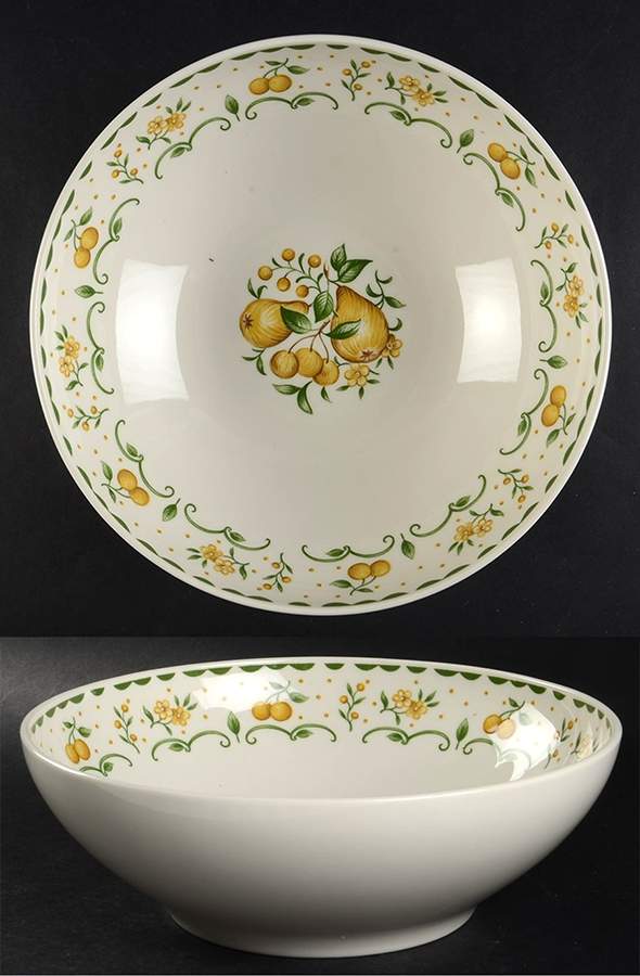 Harvest Gold 9" Round Vegetable Bowl by Syracuse-1