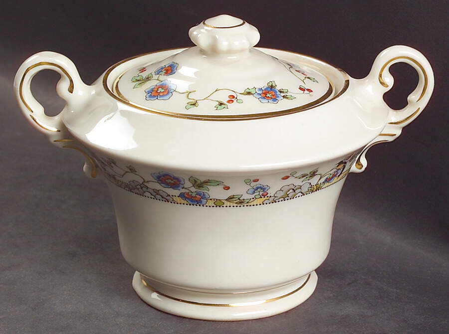 Hampton Sugar Bowl & Lid by Syracuse-1