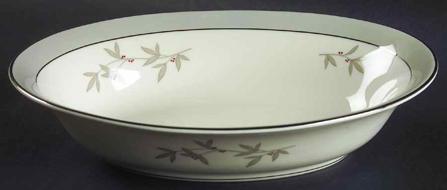 Harmony 10" Oval Vegetable Bowl by Syracuse-1