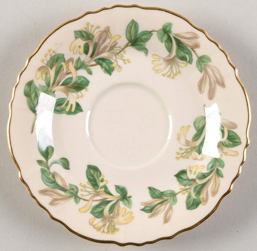 Honeysuckle Saucer by Syracuse-1