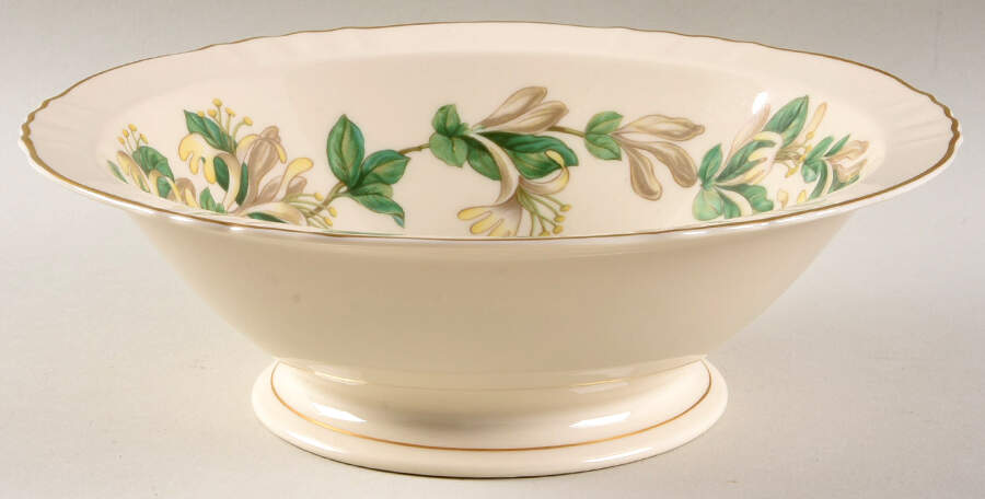 Honeysuckle Round Vegetable No Lid by Syracuse-1