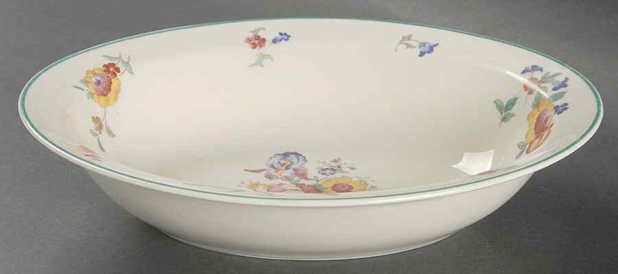 The Hostess 10" Oval Vegetable Bowl by Syracuse-1