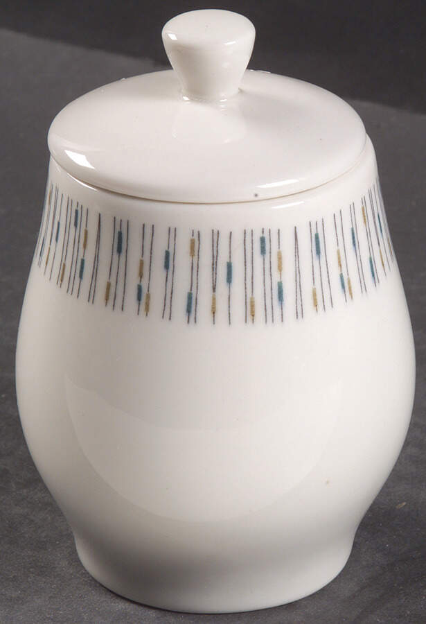 Jackstraws Sugar Bowl & Lid (Juice Tumbler) by Syracuse-1