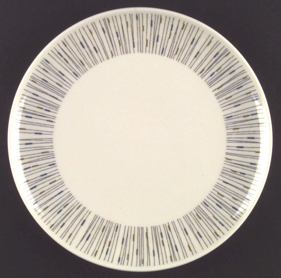 Jackstraws Dinner Plate by Syracuse-1