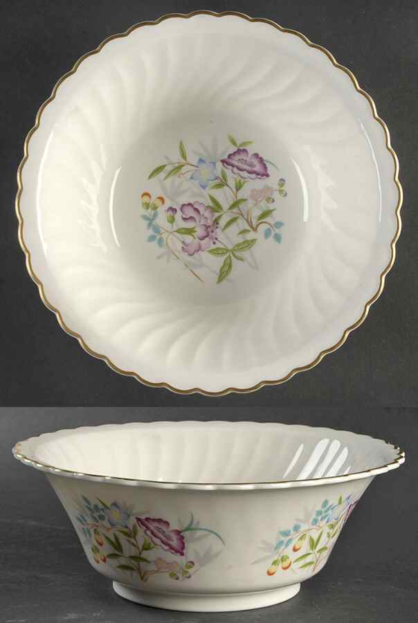 Jewel Tree 8" Round Vegetable Bowl by Syracuse-1