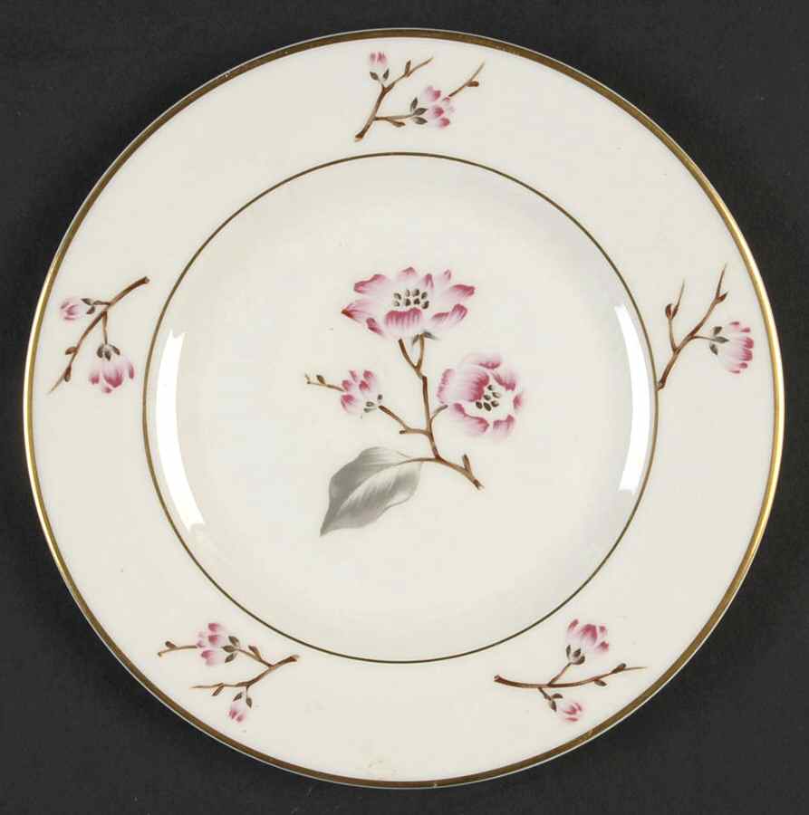 Jubilee (Pink Flowers) Bread & Butter Plate by Syracuse-1