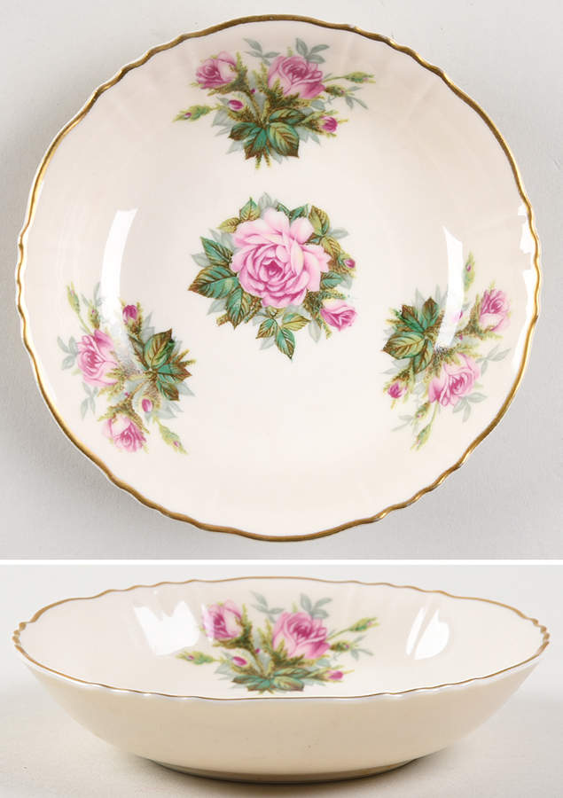 June Rose Fruit/Dessert (Sauce) Bowl by Syracuse-1