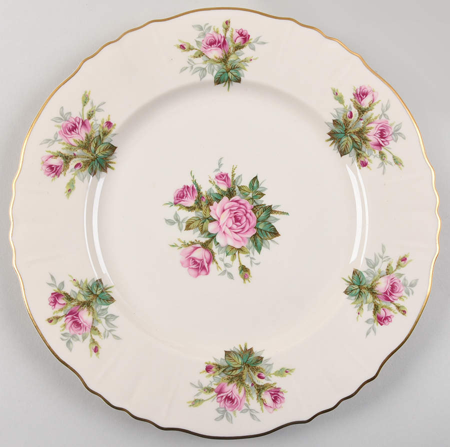 June Rose Large Dinner Plate by Syracuse-1