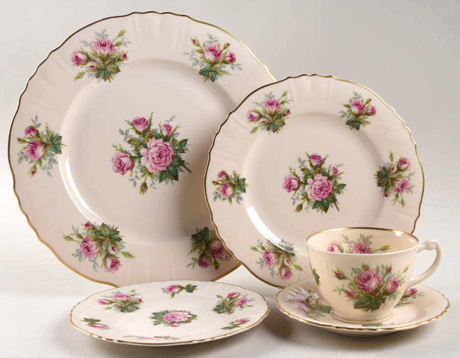 June Rose 5 Piece Place Setting by Syracuse-1
