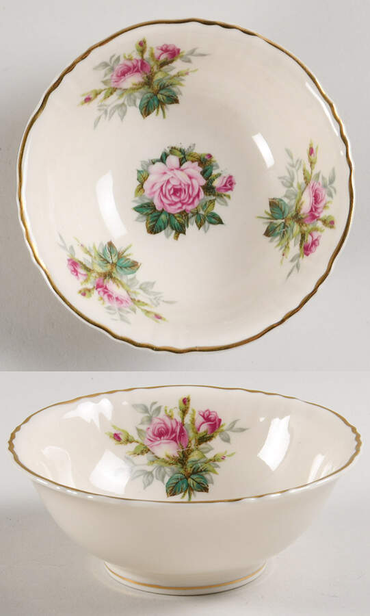 June Rose Coupe Cereal Bowl by Syracuse-1