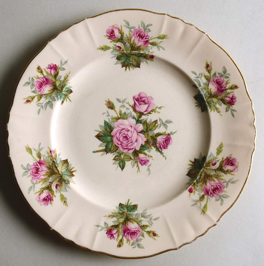 June Rose Luncheon Plate by Syracuse-1