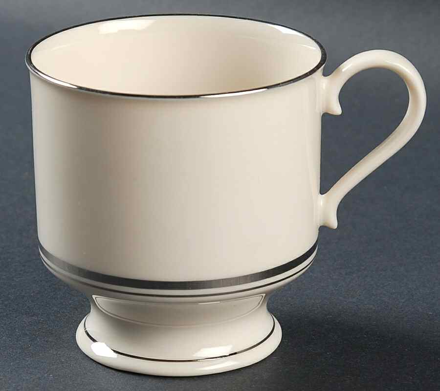 Kent (Platinum Trim) Footed Cup by Syracuse-1
