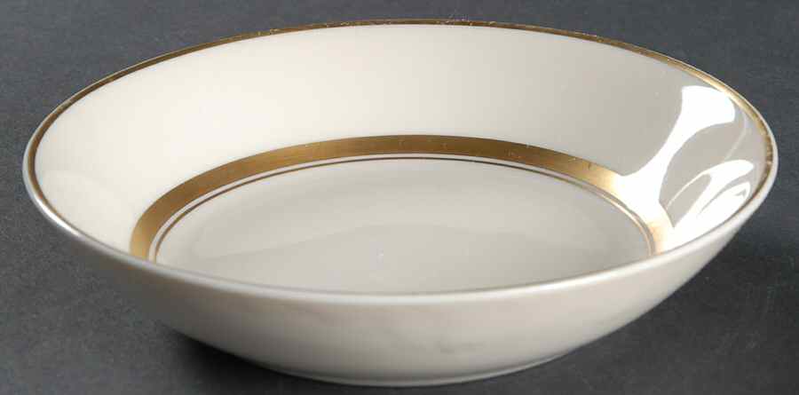 Kent (Gold Trim) Fruit/Dessert (Sauce) Bowl by Syracuse-1