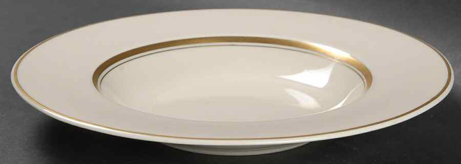 Kent (Gold Trim) Rim Soup Bowl by Syracuse-1