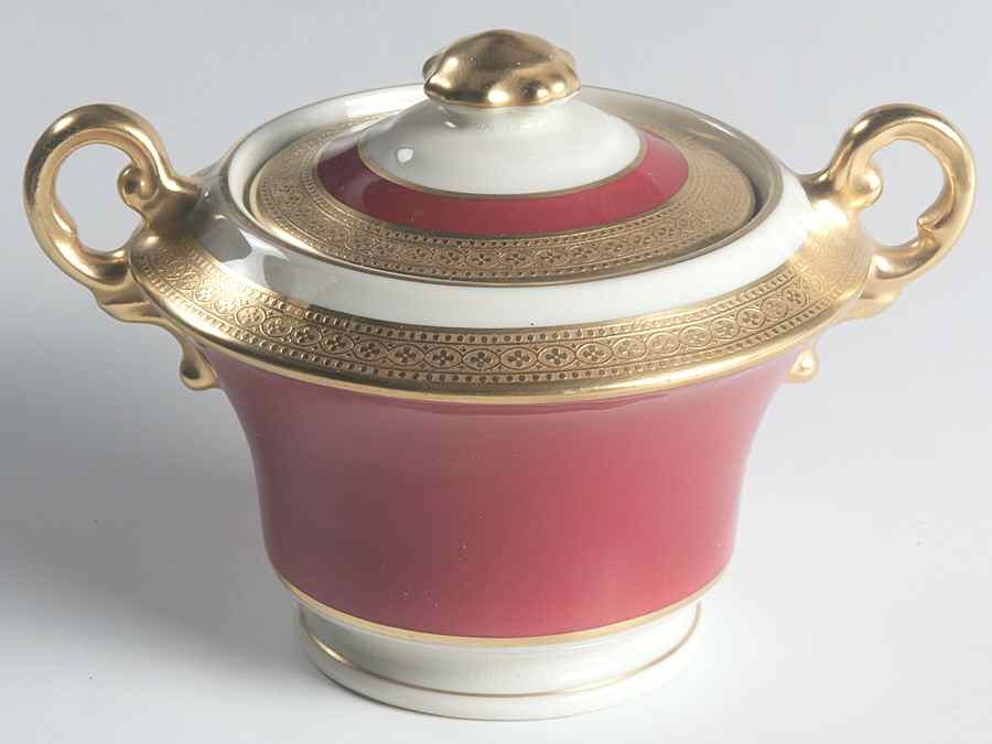 King Arthur Sugar Bowl & Lid by Syracuse-1