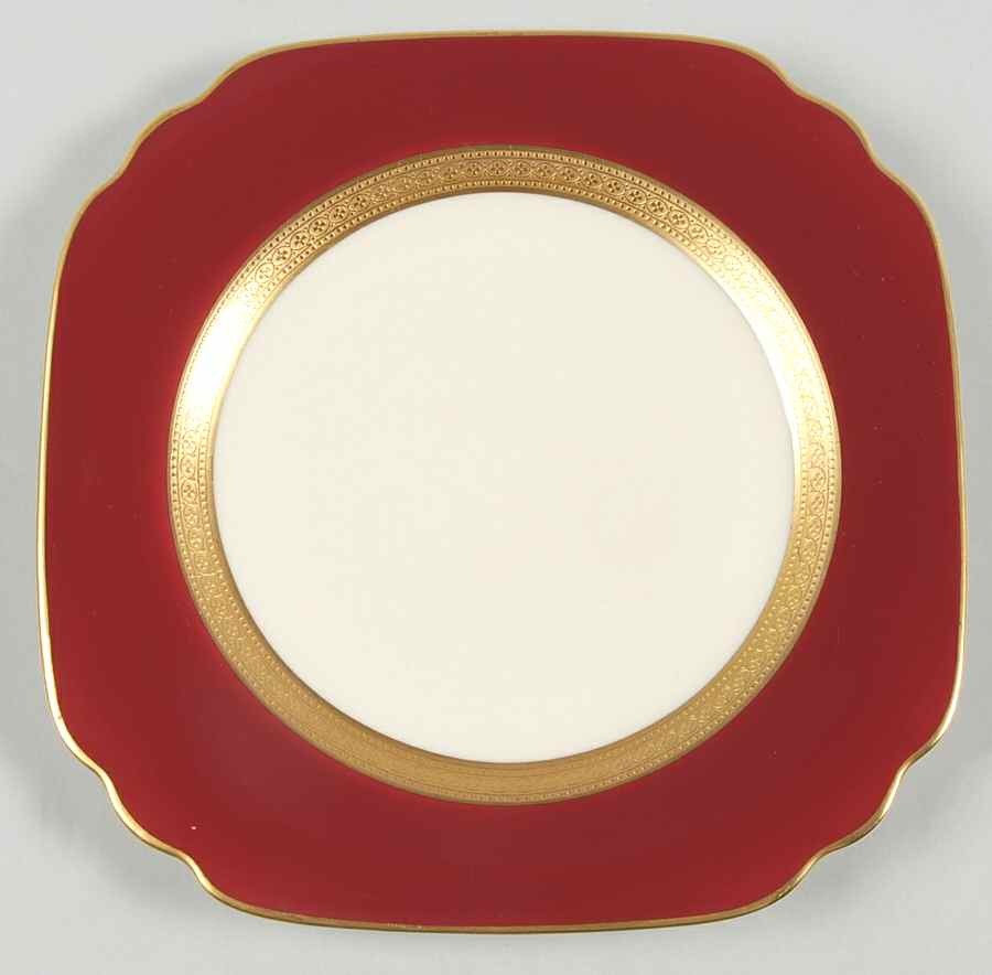 King Arthur Square Salad Plate by Syracuse-1