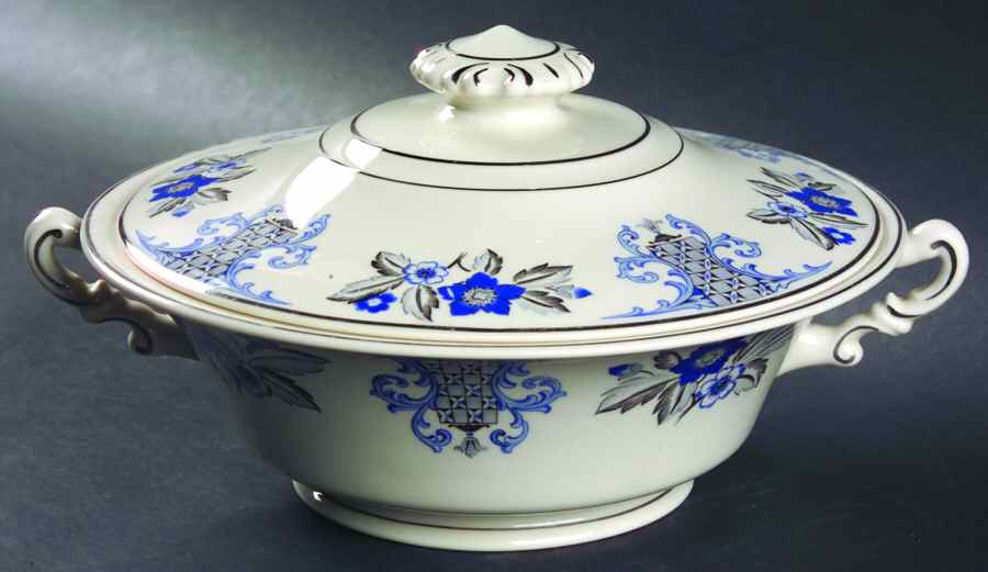 Lady Mary Round Covered Vegetable by Syracuse-1