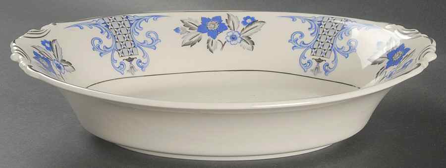 Lady Mary 10" Oval Vegetable Bowl by Syracuse-1