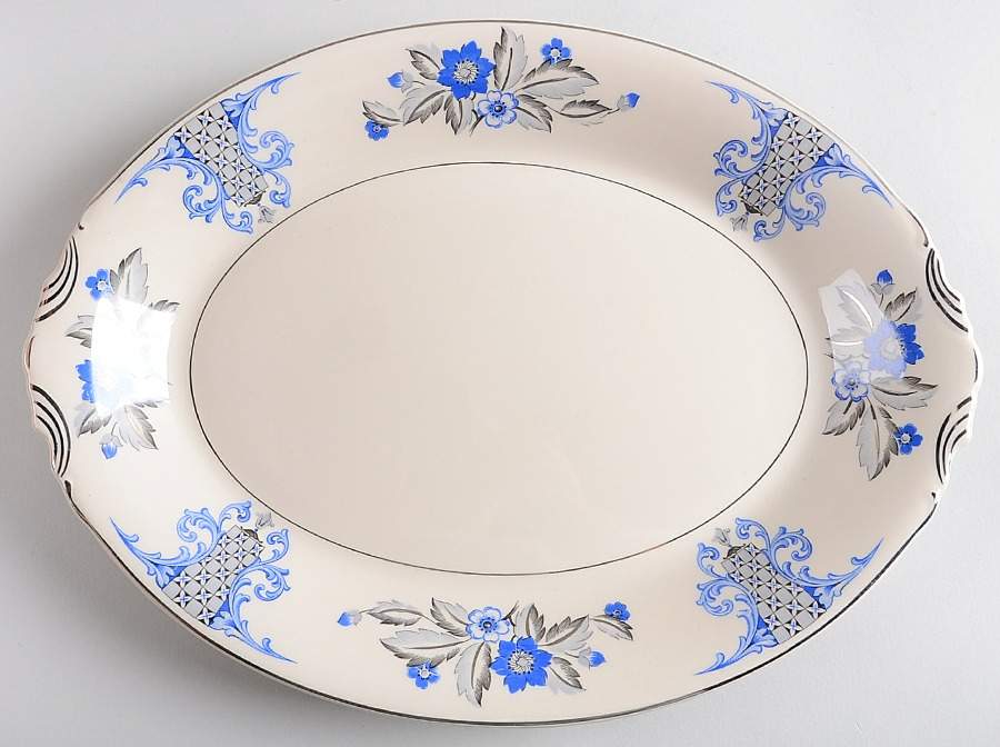 Lady Mary 13" Oval Serving Platter by Syracuse-1