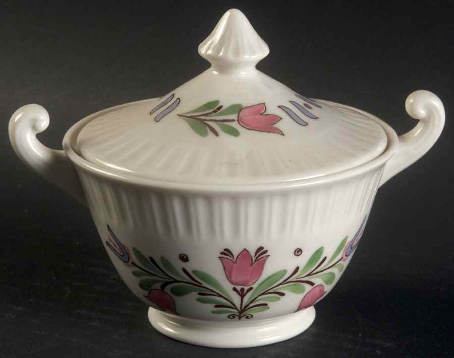 Lancaster Sugar Bowl & Lid by Syracuse-1