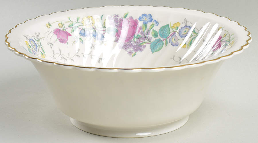 Lilac Rose 8" Round Vegetable Bowl by Syracuse-1