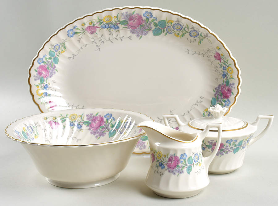 Lilac Rose 5 Piece Hostess Set by Syracuse-1