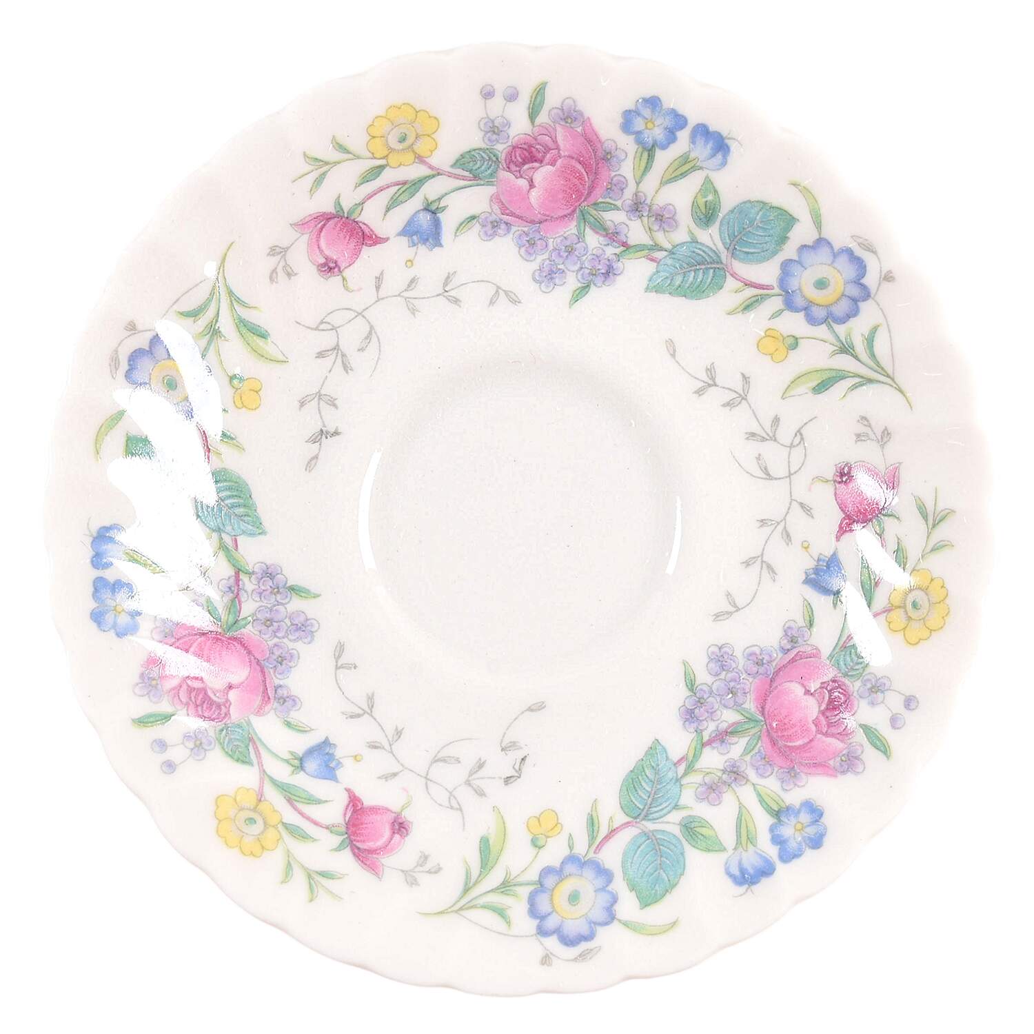 Lilac Rose Saucer for Demitasse Cup by Syracuse-1