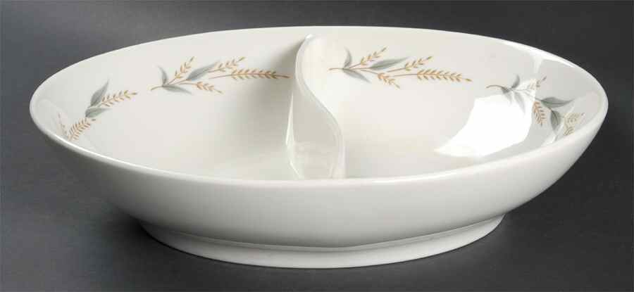 Lynnfield 10" Oval Divided Vegetable Bowl by Syracuse-1
