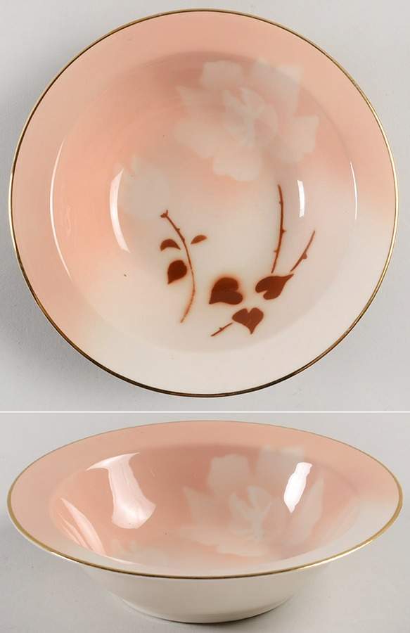 Madam Butterfly Rim Cereal Bowl by Syracuse-1