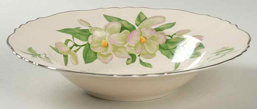 Magnolia Rim Soup Bowl by Syracuse-1